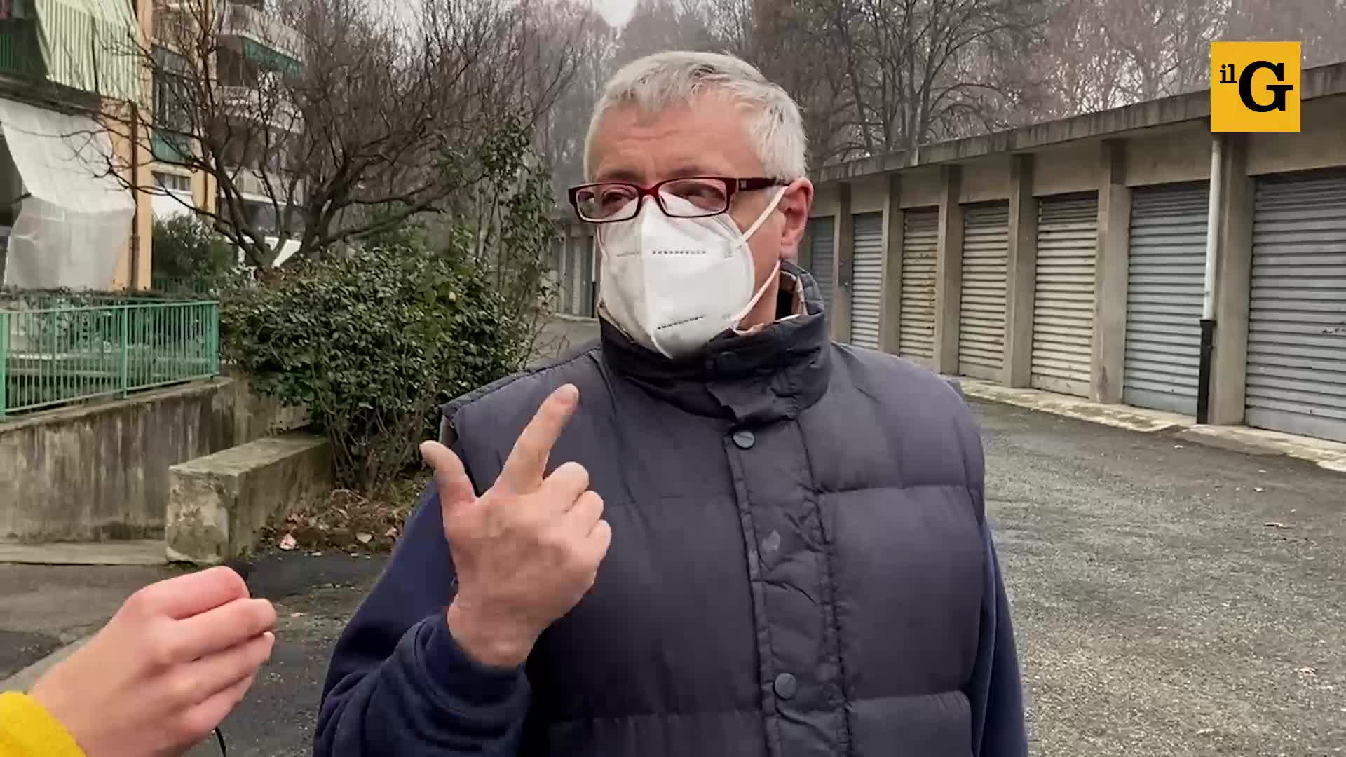 Il muro anti-spaccio di piazza Rebaudengo