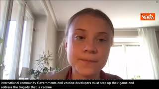 Vaccini, Greta Thunberg dona 100 mila euro al programma Covax dell'Oms