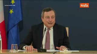 Coprifuoco, Draghi: “Io voglio che le persone tornino a lavorare e divertirsi. Ma in sicurezza”