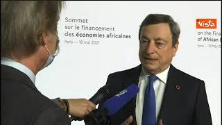 Draghi: "In Ue e Usa risposta a pandemia, ora anche per Africa"