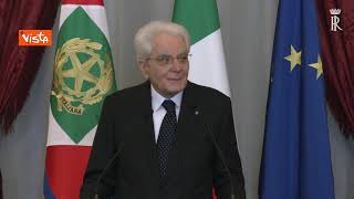 Polizia penitenziaria, Mattarella: "Fermezza, umanità e consapevolezza fine rieducativo pena"