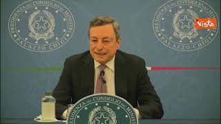 Draghi: "Chi non vuole eterologa, libero di fare seconda dose con AstraZeneca"