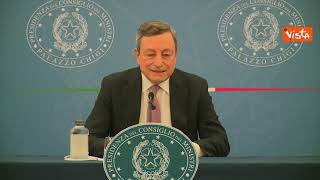 Draghi: "Su stato emergenza decideremo a ridosso scadenza". E cita Cassese