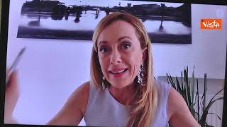 Meloni: "Sfida è mettere regione Calabria in condizione di combattere ad armi pari"