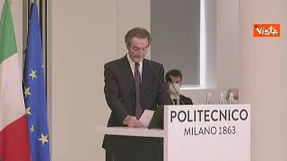 Fontana: “Apporto del Politecnico fondamentale per il contrasto del Covid in Lombardia”