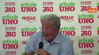 Prodi: "Se pensiamo a rivoluzione ambiente comprando tutto in Cina ci saranno forconi"