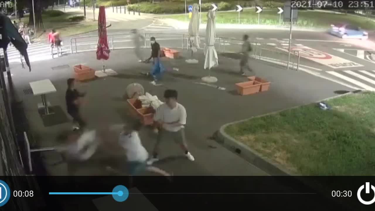 Rissa al parco Bande nere di Milano