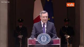 Draghi incontra le Nazionali di pallavolo: "Stagione straordinaria per l'Italia"