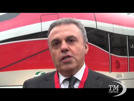 Il nuovo Frecciarossa arriva in piazza Duomo