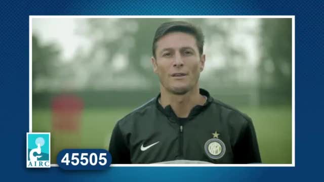 Un gol per la ricerca: Javier Zanetti
