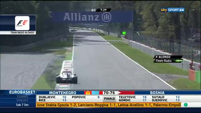 Alonso: "Siete scemi"