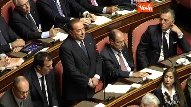 Berlusconi: "Daremo fiducia al governo"