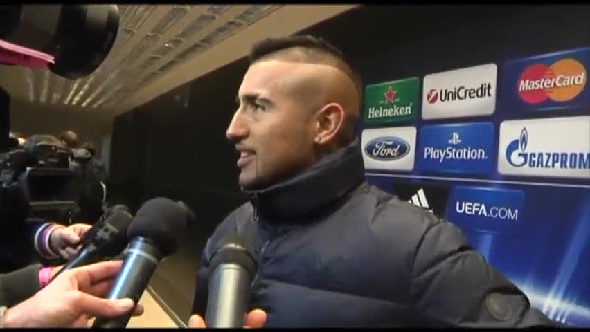 Vidal dopo la partita: "Grande squadra"