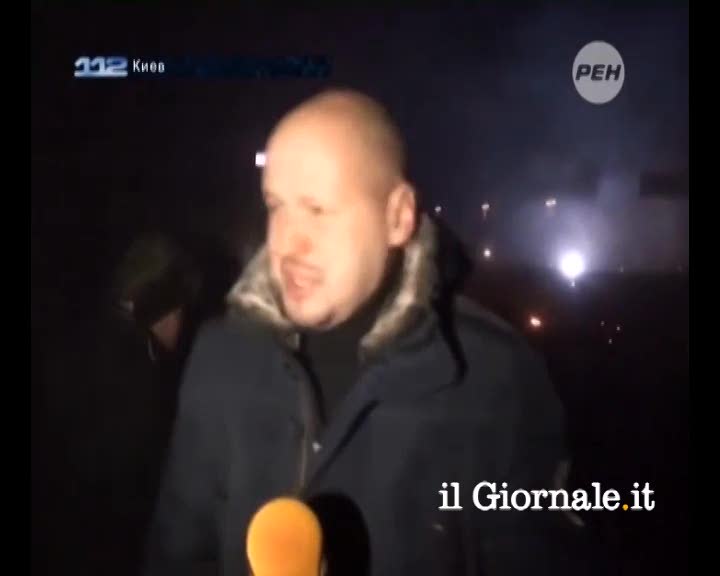 Kiev, giornalista colpito da una granata