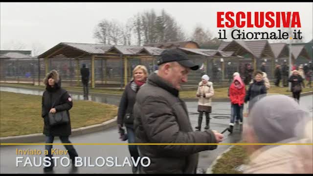 Kiev, gli struzzi nella tenuta di Yanukovich