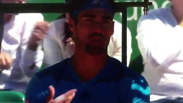 Fognini insulta coach e papà: "Mettici la faccia, io lo faccio"