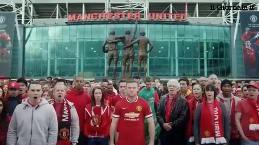 Lo spot del Manchester United che presenta la nuova maglia