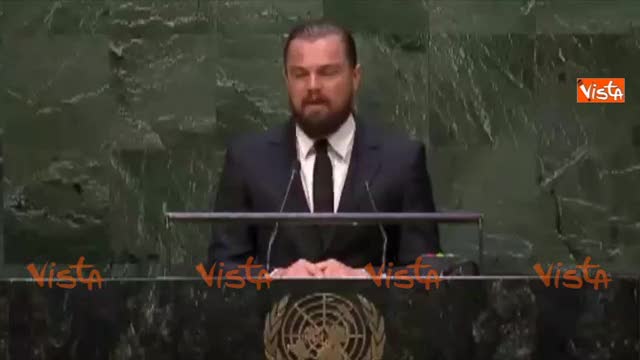 Di Caprio all'Onu: "Governi e industrie devono agire"
