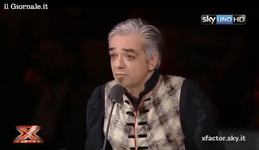 Morgan, l'addio in diretta