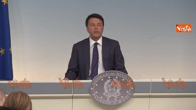 Renzi: "Confermo la fiducia in De Gennaro"