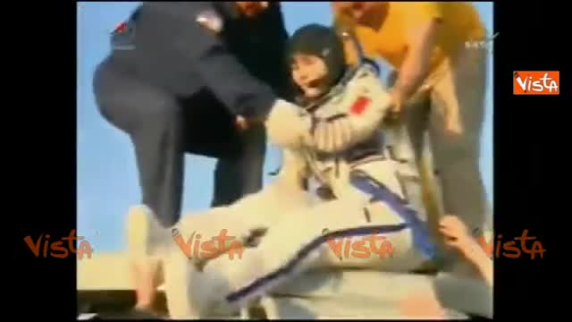AstroSamantha torna sulla terra