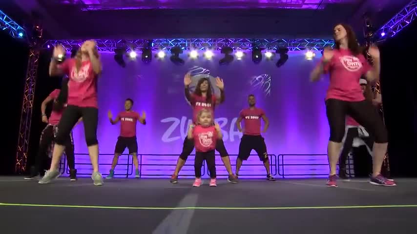 Audrey Nethery: la piccola star dello Zumba