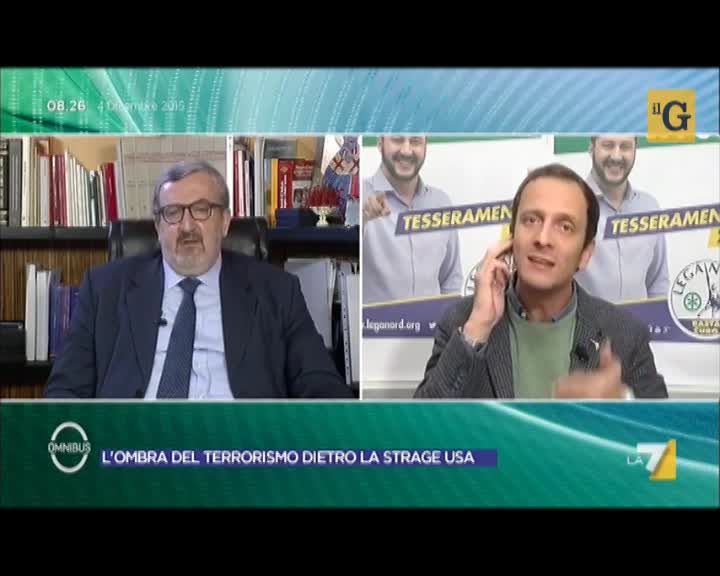 Lite in diretta fra Emiliano e Fedriga