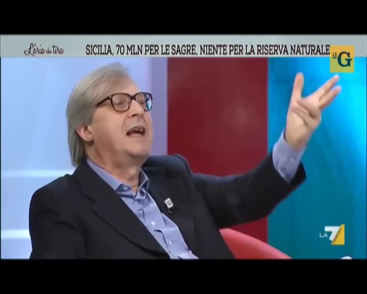 Sgarbi: "Voglio essere indagato"