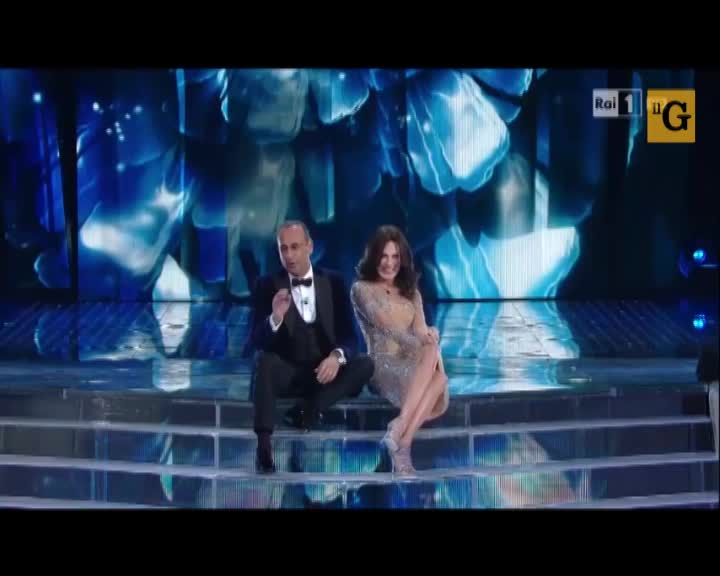 Virginia Raffaele come Sharon Stone. Incidente o provocazione?