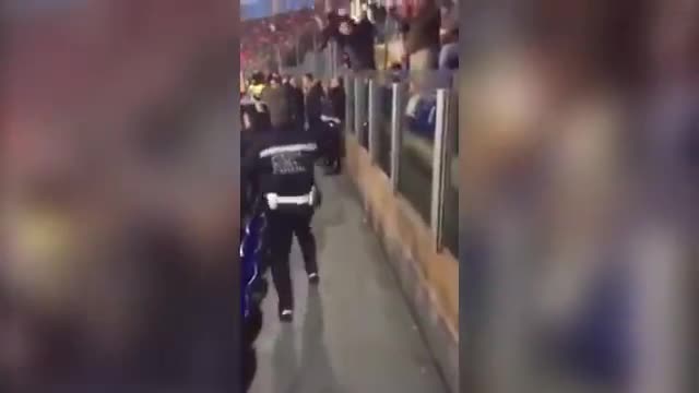 Il vigile urbano tifoso della Roma