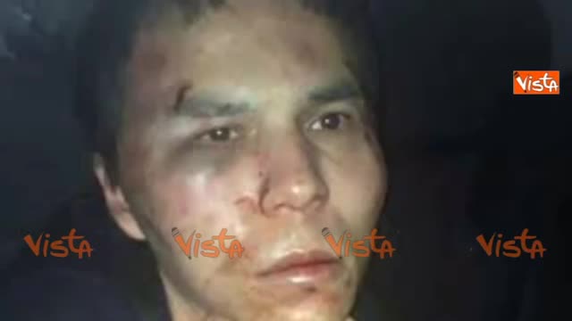 Arrestato il terrorista della strage di Capodanno: il volto prima e dopo la cattura