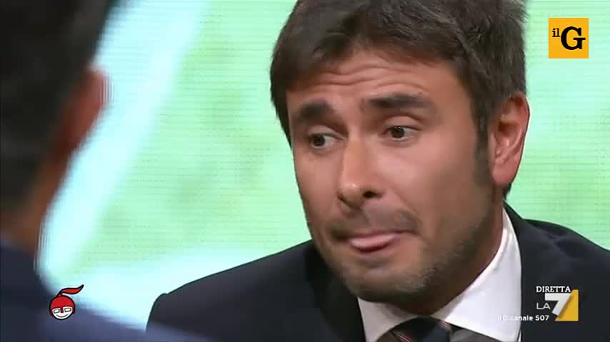 Floris a Di Battista: "Ma ha il permesso di Grillo?"