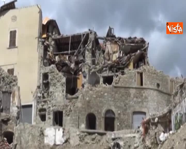 Terremoto Marche, le immagini dal luogo dell'epicentro ...