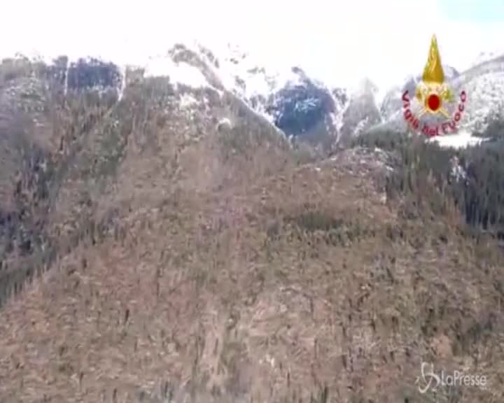 La strage di alberi sulle Dolomiti