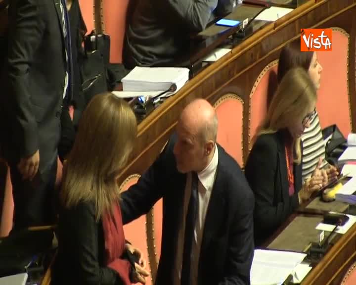 Dl sicurezza in aula, conciliabolo tra De Falco e Fattori,' dissidenti' del M5s