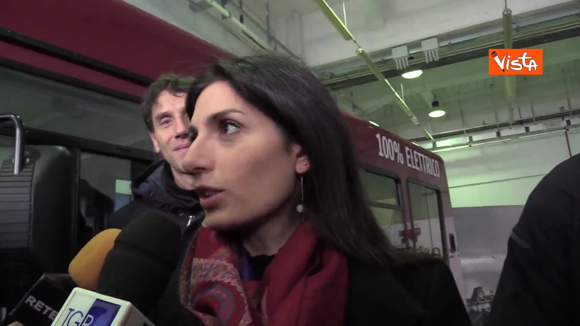 Bus elettrico a Roma, Raggi: “Finalmente Governo si interessa della Capitale”