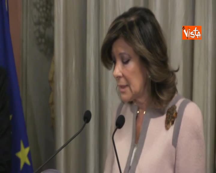 Casellati: ”Sistema repubblicano ha tenuto anche grazie a Colle”