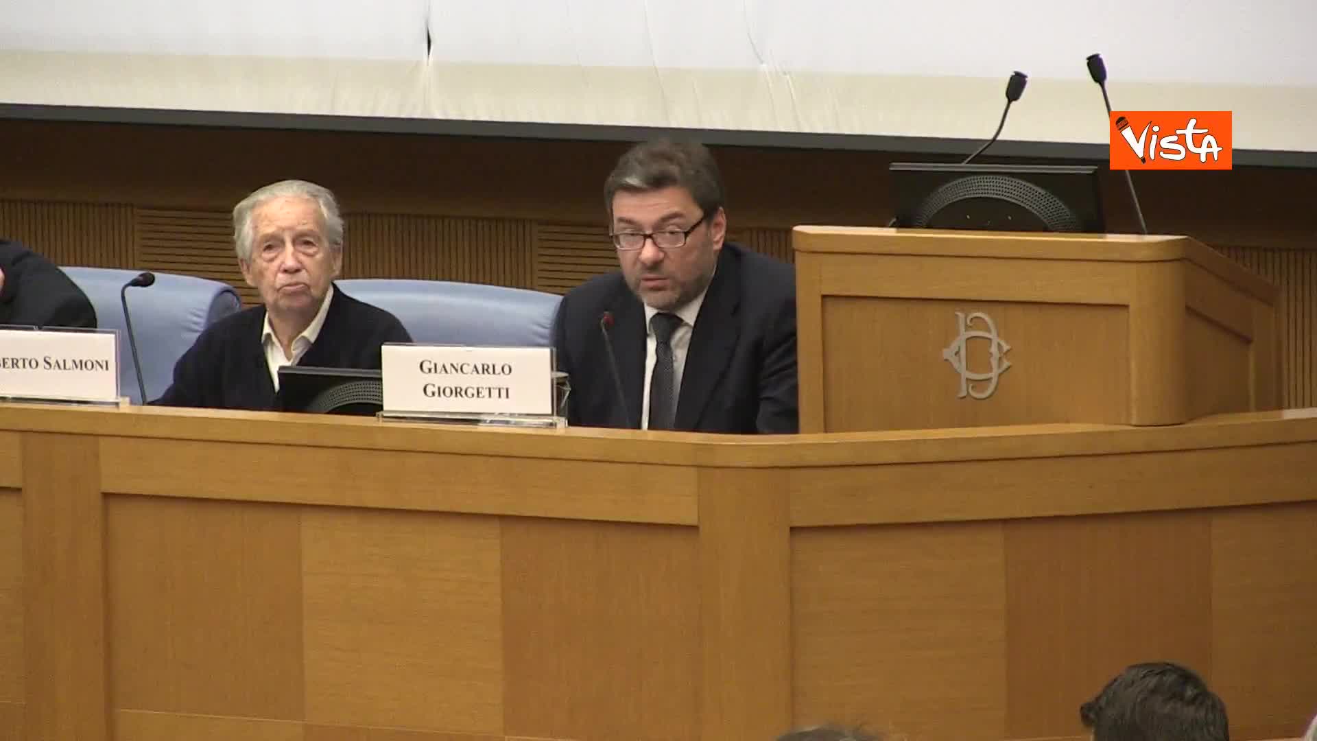 Shoah, Giorgetti: “Olocausto tragedia irripetibile, dobbiamo rimanere vigili”