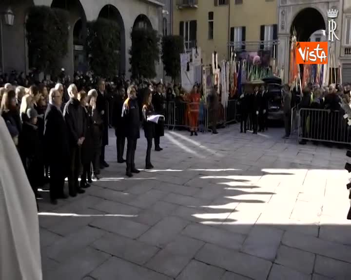 Mattarella ai Funerali di Stato dell'on. Giuseppe Zamberletti