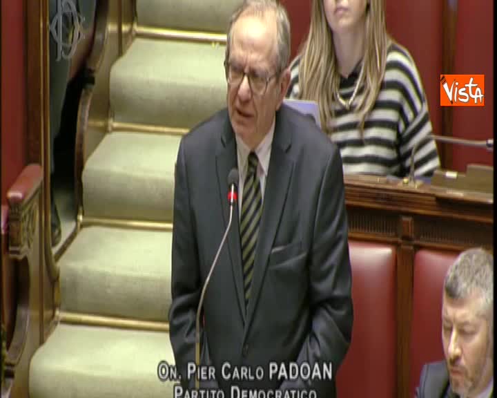 Dati Istat Padoan (PD): “Parole Di Maio minano fiducia reciproca”
