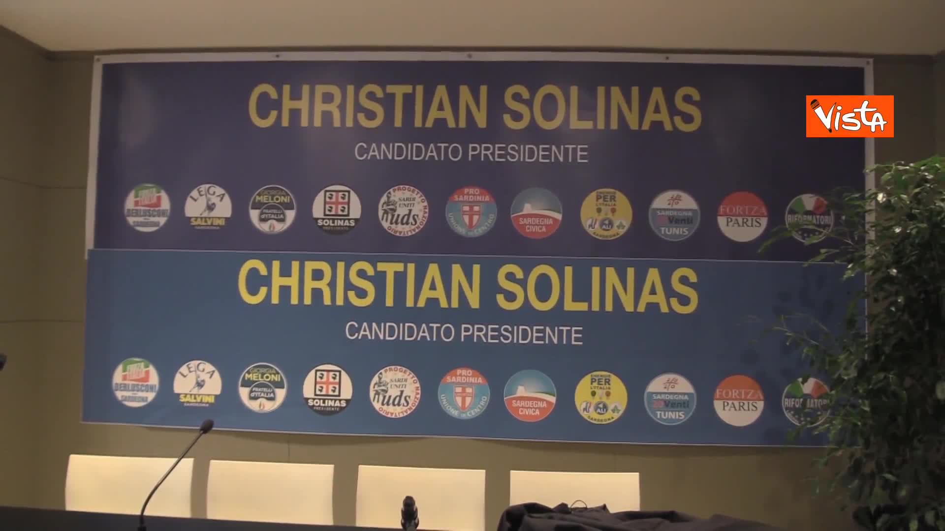 Regionali Sardegna, cominciato lo spoglio, le immagini dal comitato di Solinas