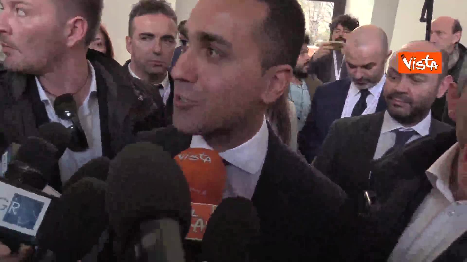 Tav, Di Maio: “Non è una partita di calcio, basta folklore”