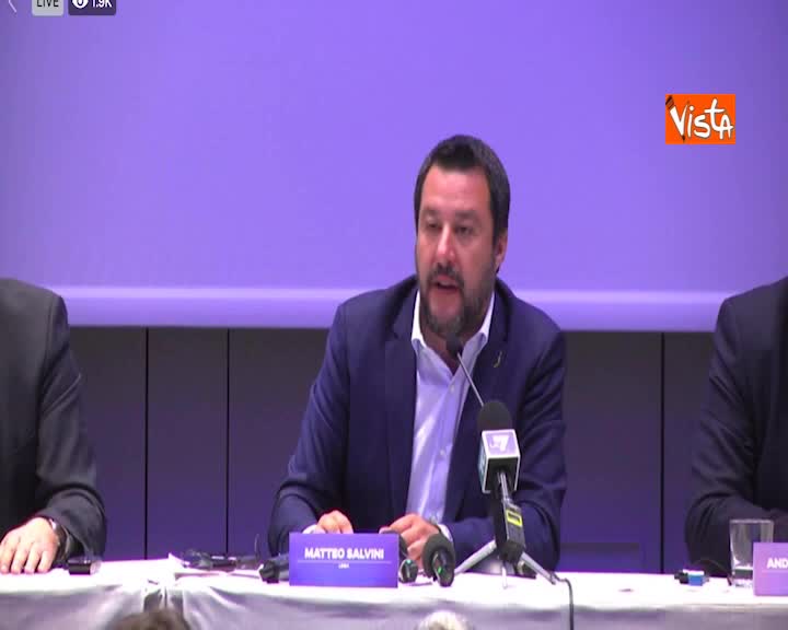 Europee, Salvini: “Obiettivo essere primo gruppo”