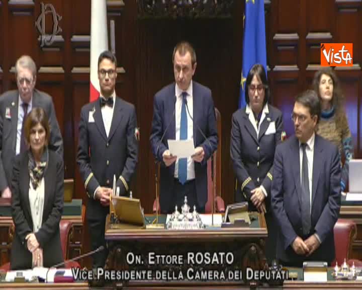 Terremoto L'Aquila, in Aula Camera un minuto di silenzio per il decennale