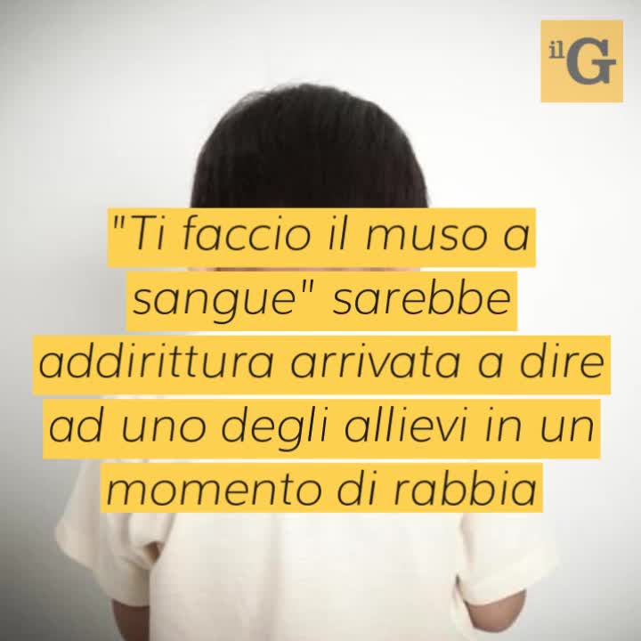Lamezia Terme, maestra ai domiciliari: botte e insulti agli alunni