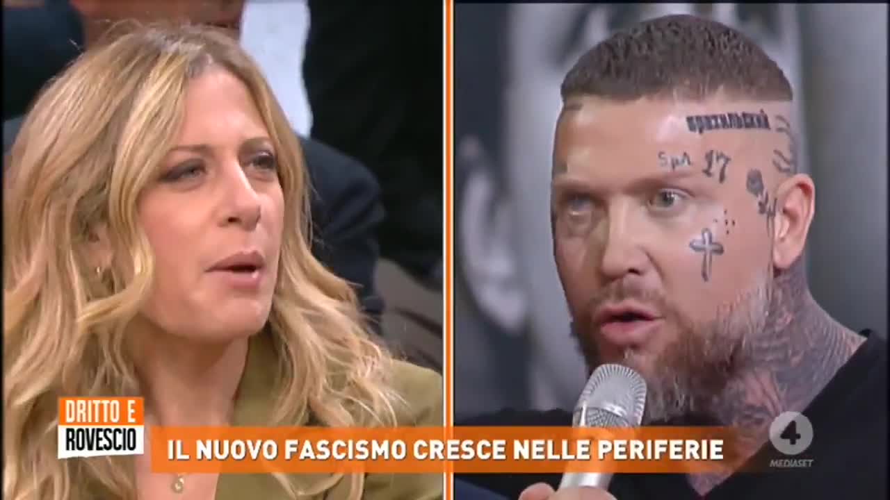 Dritto e Rovescio, tensione tra Vauro Senesi e "Brasile"