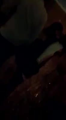 Bari, il momento del crollo nell'hotel Excelsior